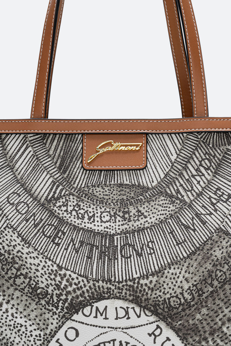 Crossbody Squared Lady Ink Sepia