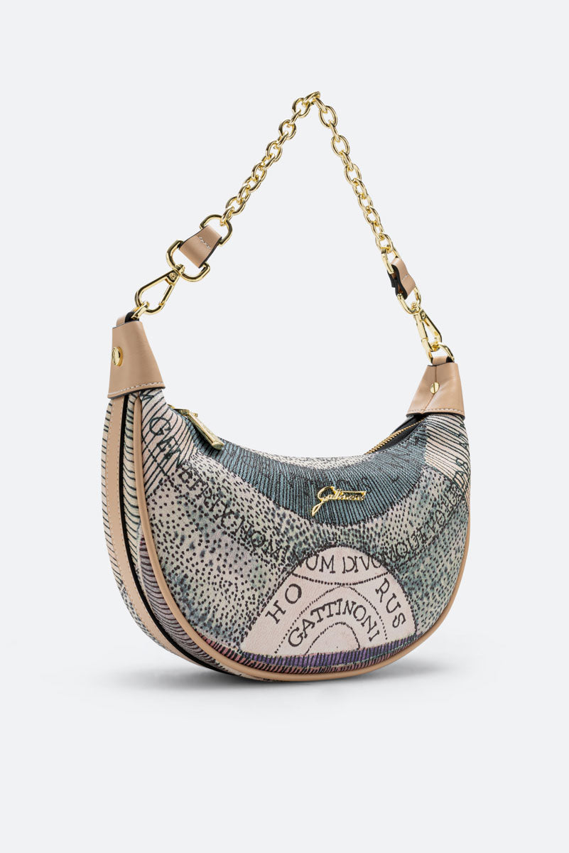 Hobo Bag Planetarium Watercolor Small