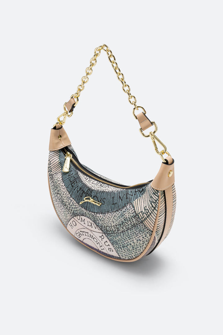 Hobo Bag Planetarium Watercolor Small