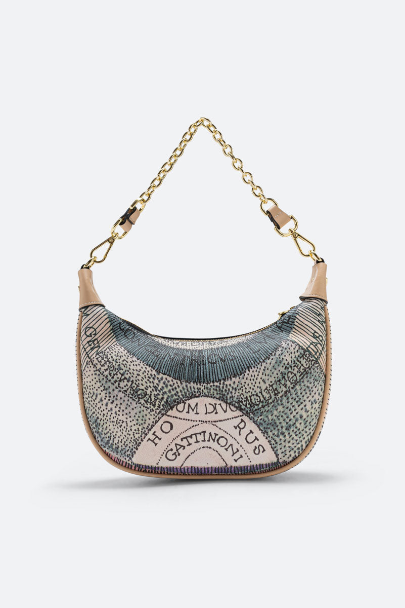 Hobo Bag Planetarium Watercolor Small