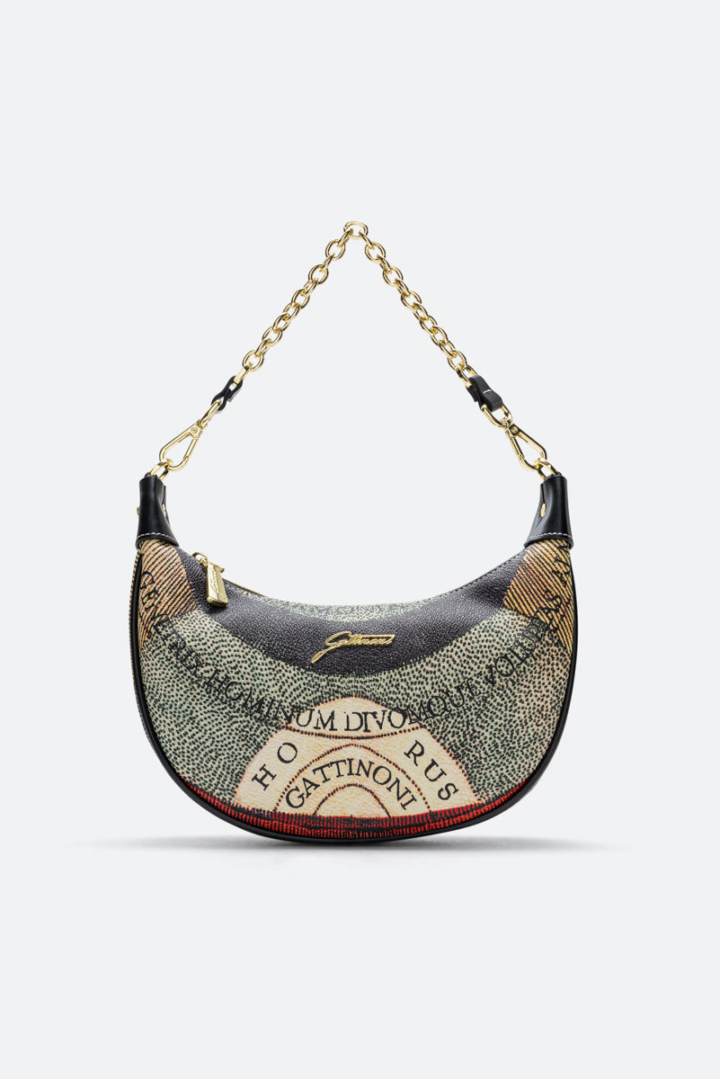 Planetarium S. Hobo PVC Planetarium/Leather Classic/Black