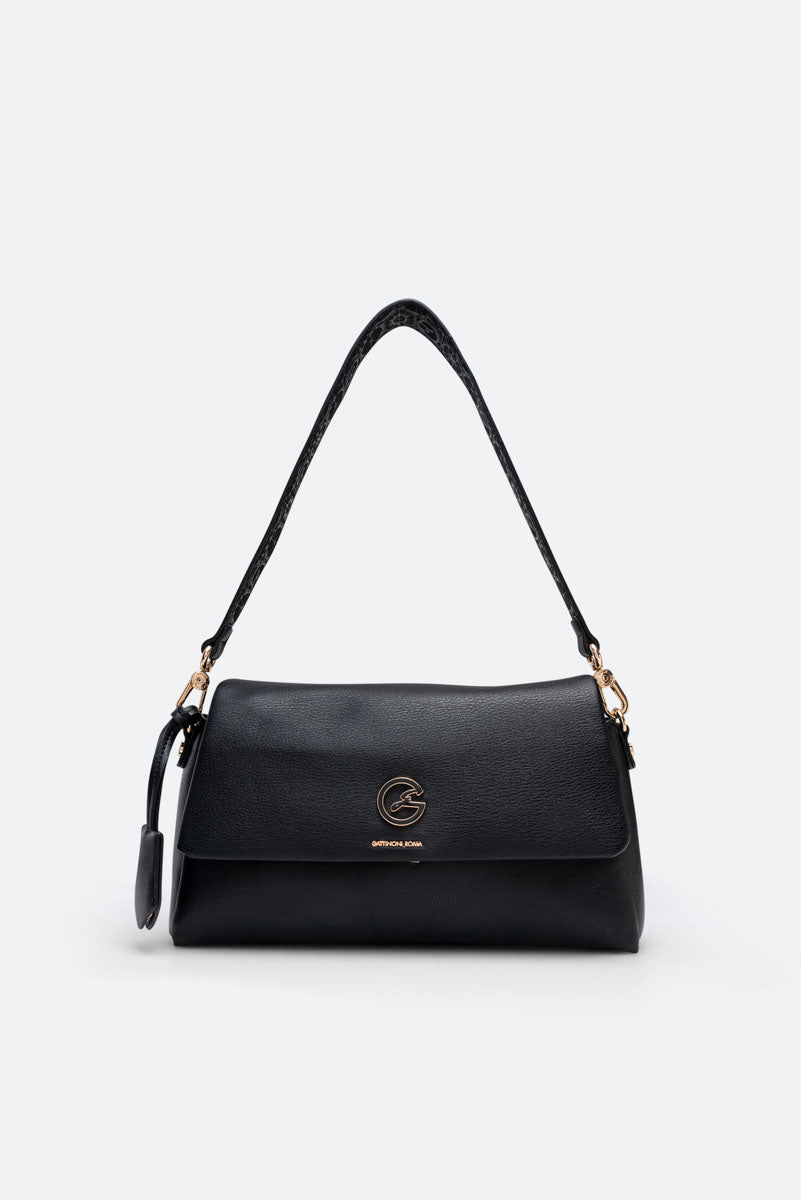 Denise Soft Borsa A Mano Deborah Nero