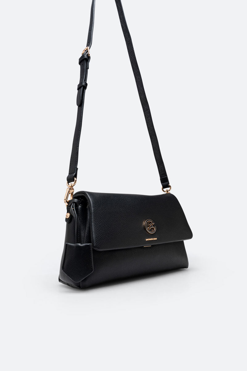 Denise Soft Borsa A Mano Deborah Nero