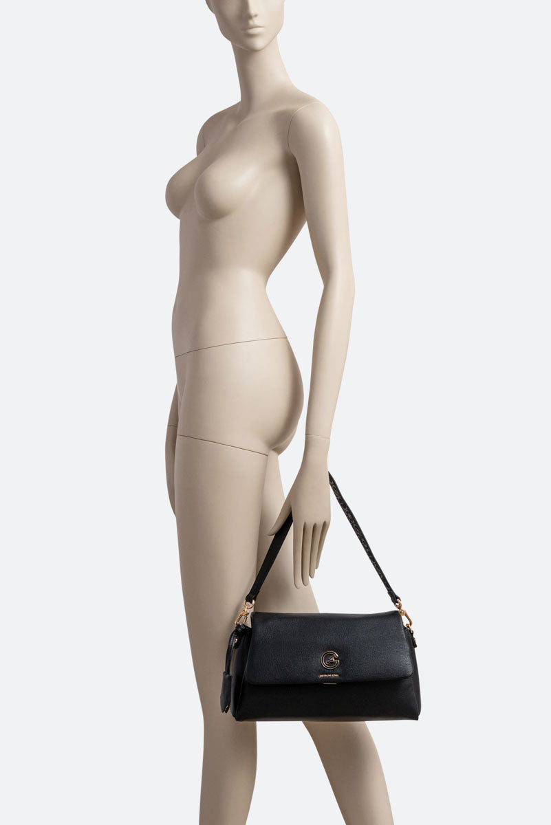 Denise Soft Borsa A Mano Deborah Nero