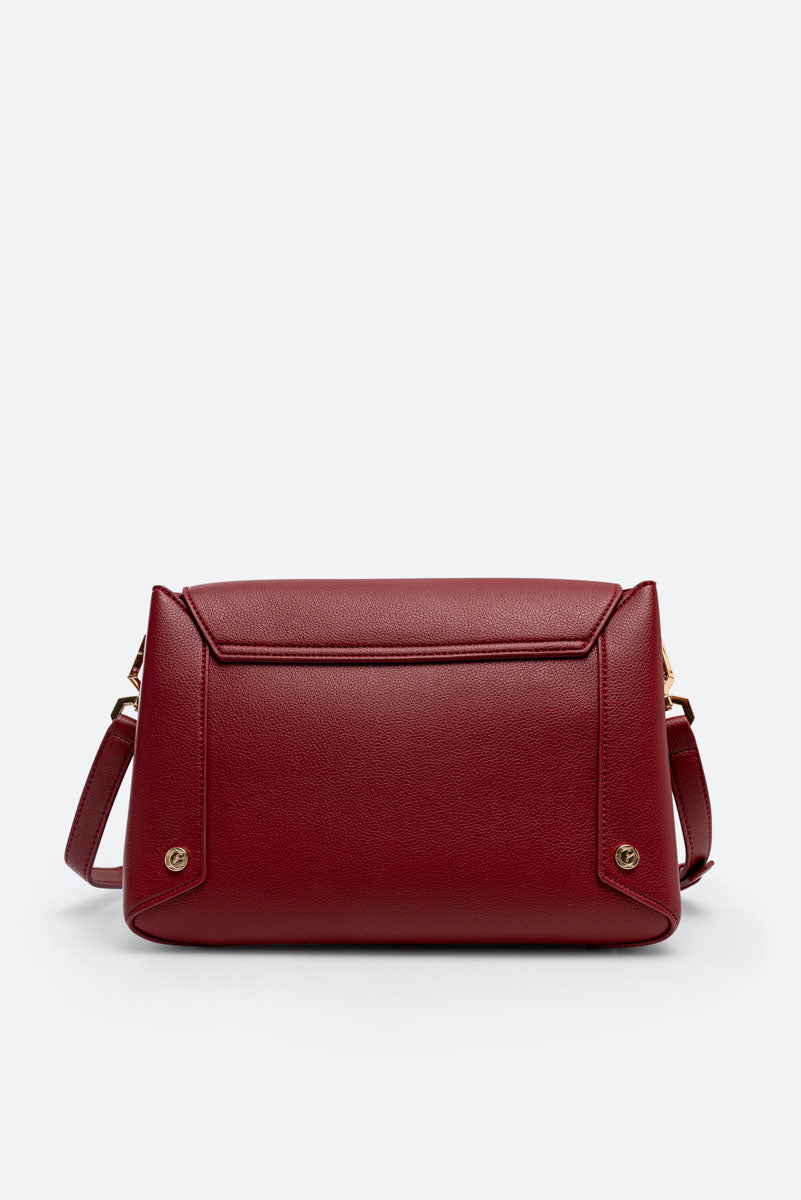 Borsa a Tracolla Roomy Dark Red