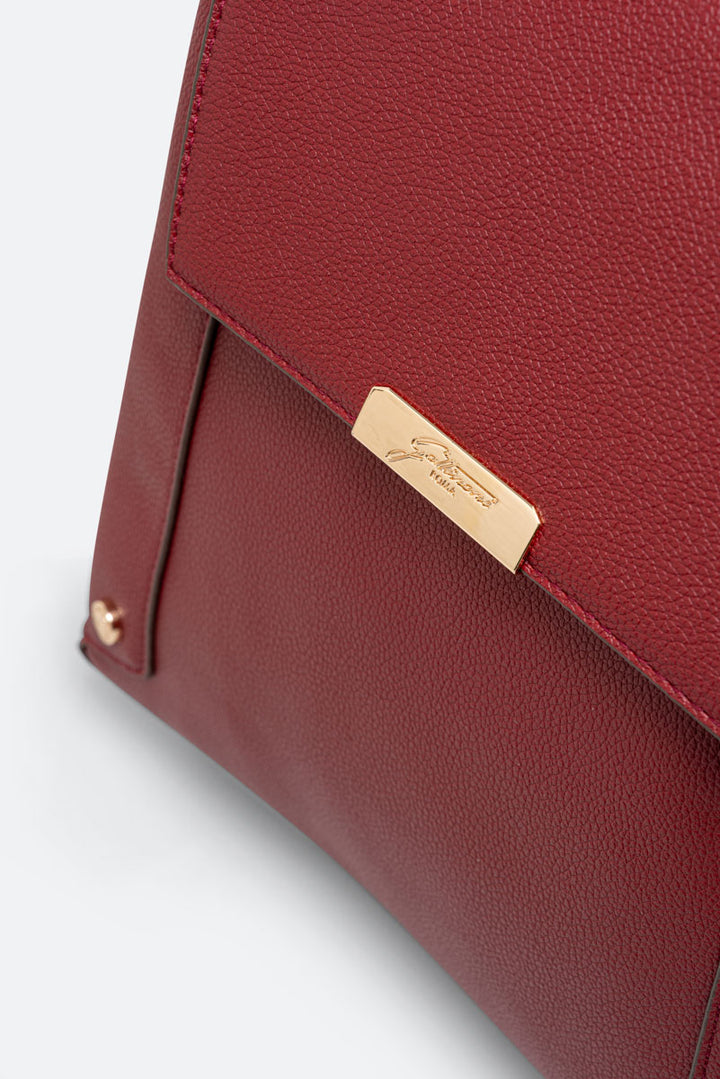 Zaino Roomy PU Rosso