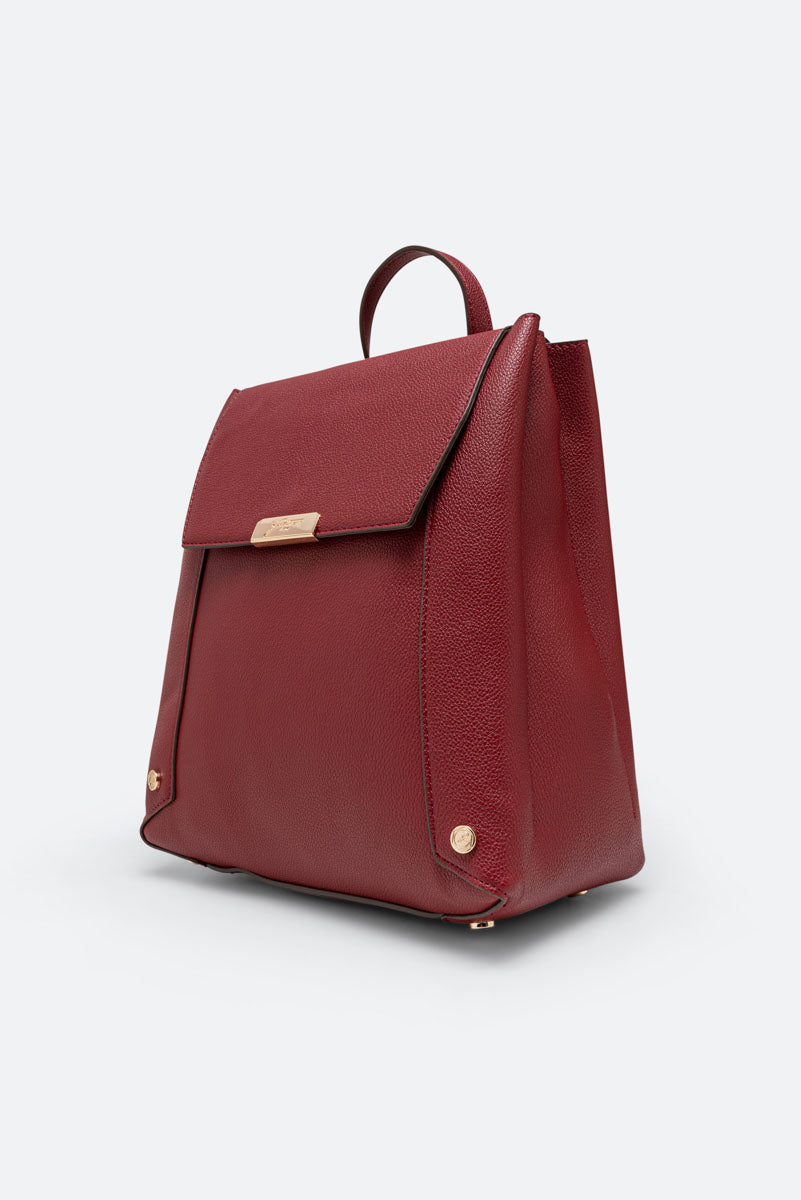 Zaino Roomy PU Rosso