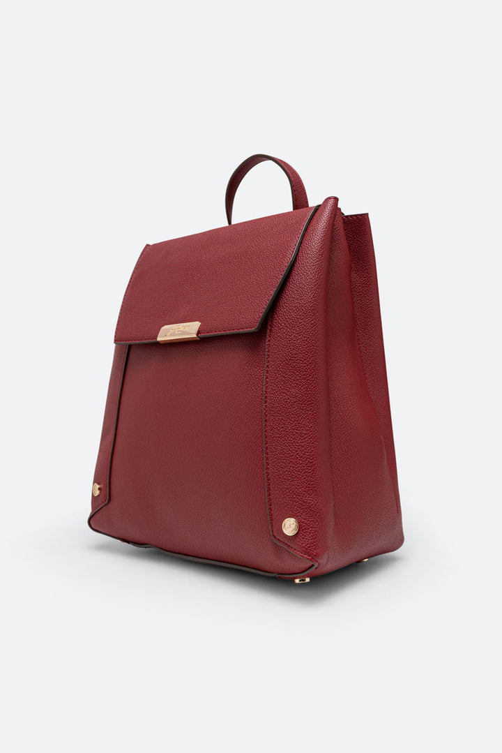 Zaino Roomy PU Rosso