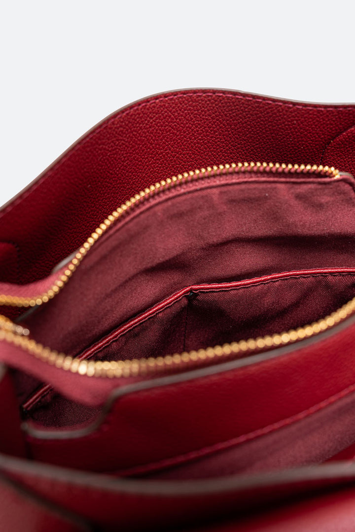 Zaino Roomy PU Rosso