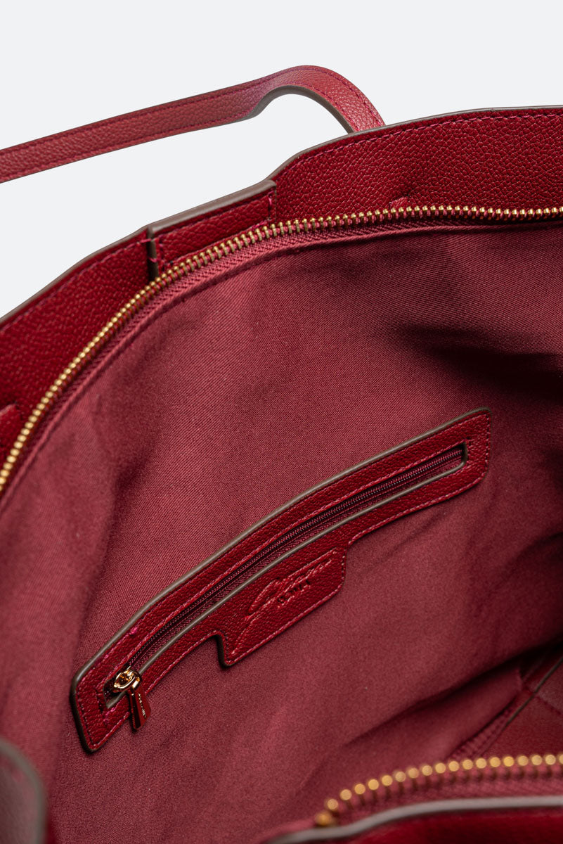 Shopping media Roomy Rosso