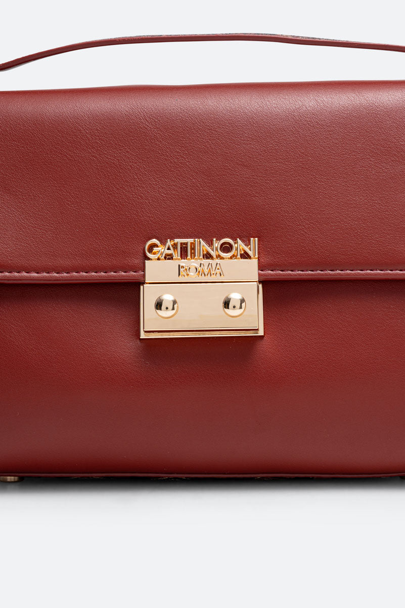 Flap Bag Teodosia Garnet