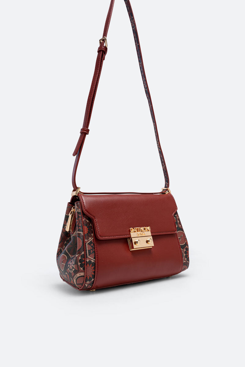 Flap Bag Teodosia Garnet