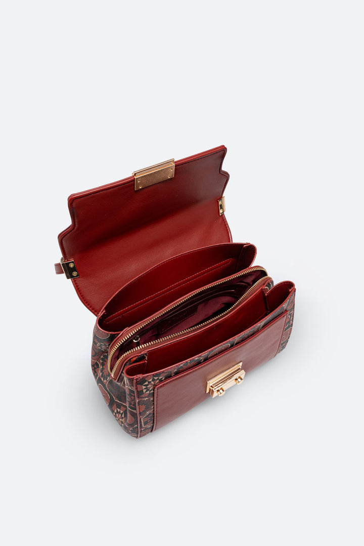 Flap Bag Teodosia Garnet