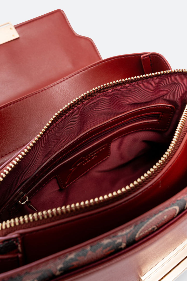 Flap Bag Teodosia Garnet