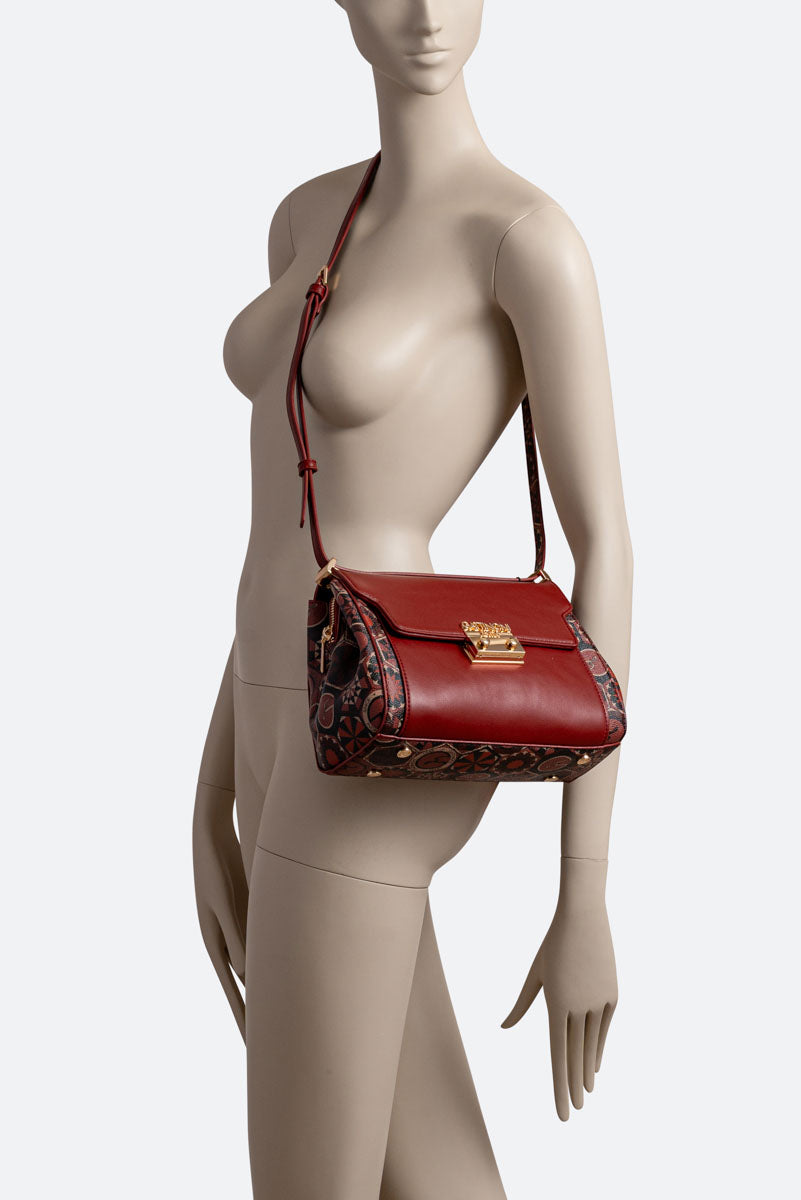 Flap Bag Teodosia Garnet