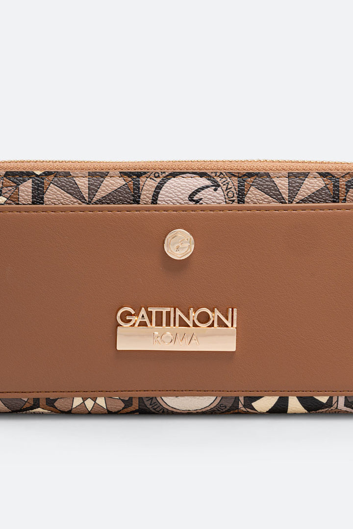 Portafoglio con zip Teodosia Desert