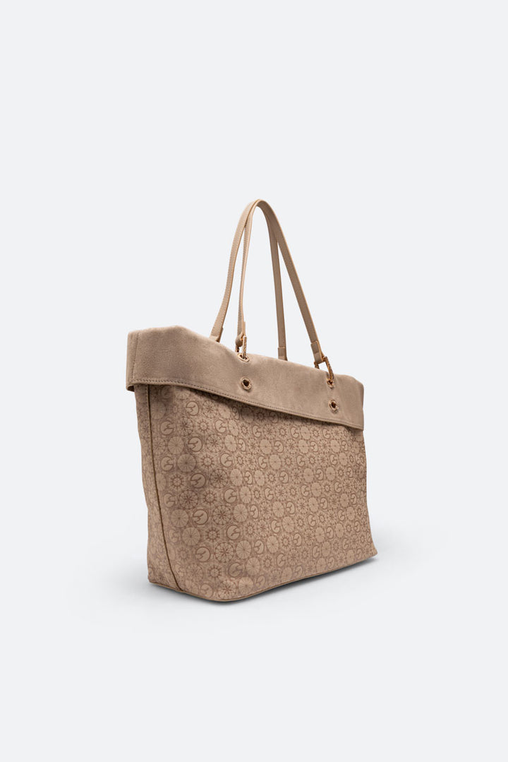 Teodosia Borsa A Spalla Beige