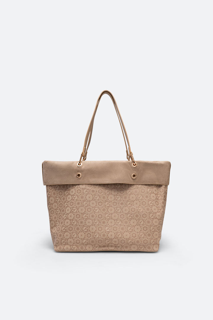 Teodosia Borsa A Spalla Beige