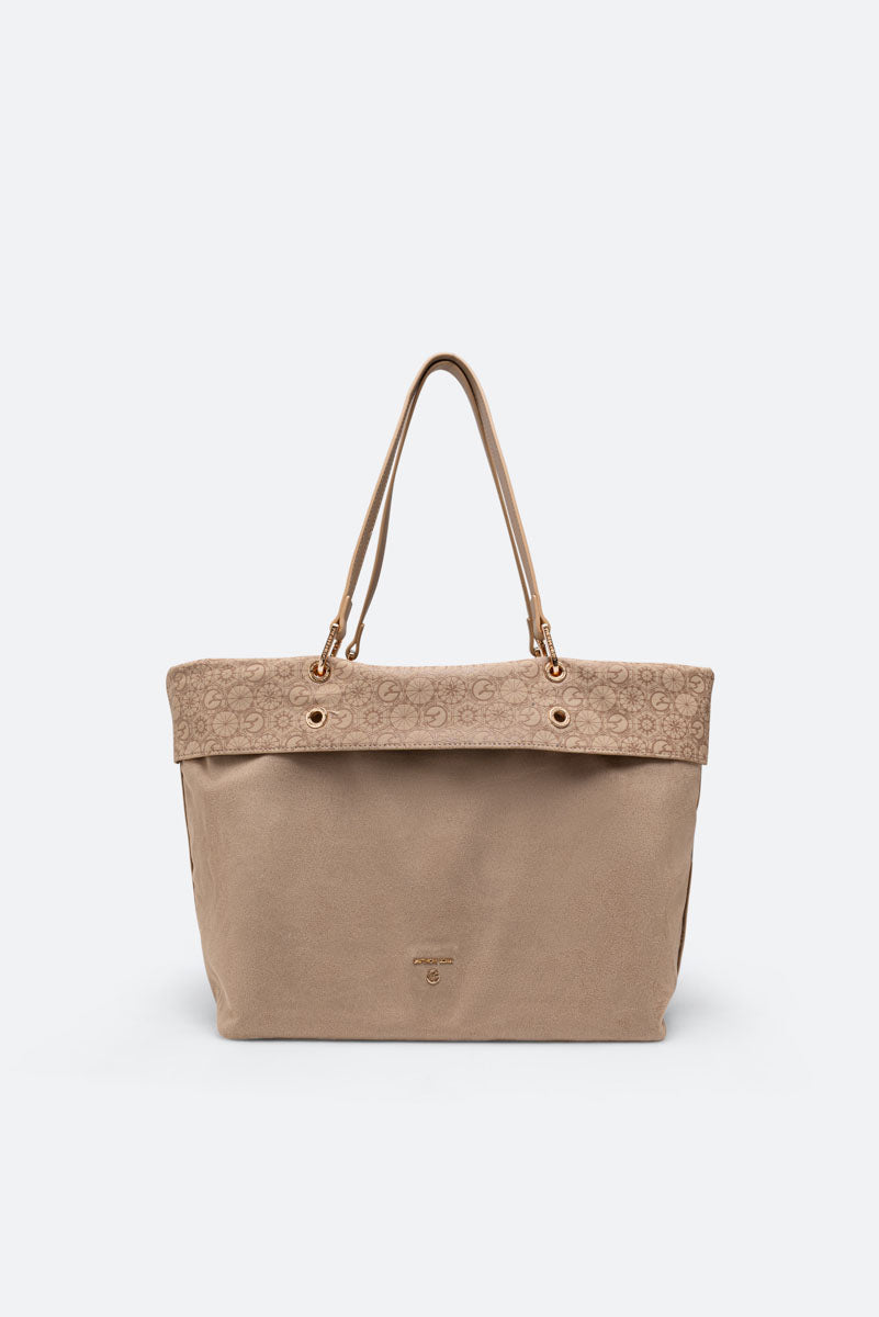 Teodosia Borsa A Spalla Beige