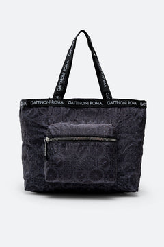 Teodosia EasyChic Black Shopping Bag