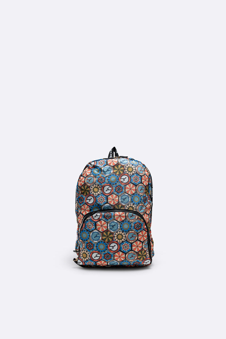 Teod.Easy Chic L Backpack Nylon/PU Multicolor/Black