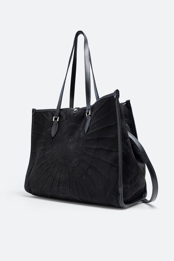 Tote Bag Sole Planetarium Nero