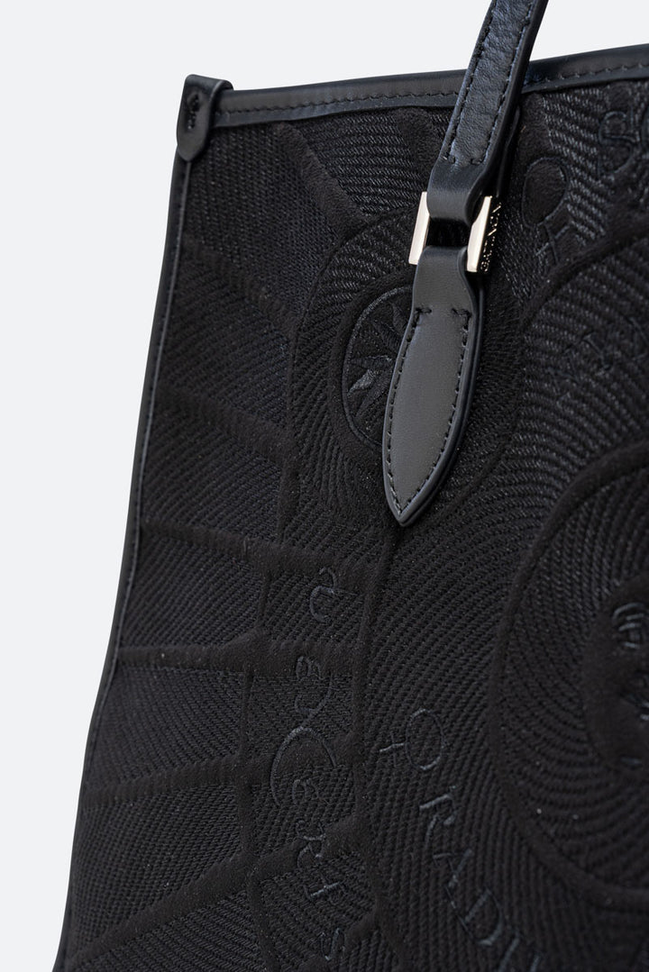 Tote Bag Sole Planetarium Nero