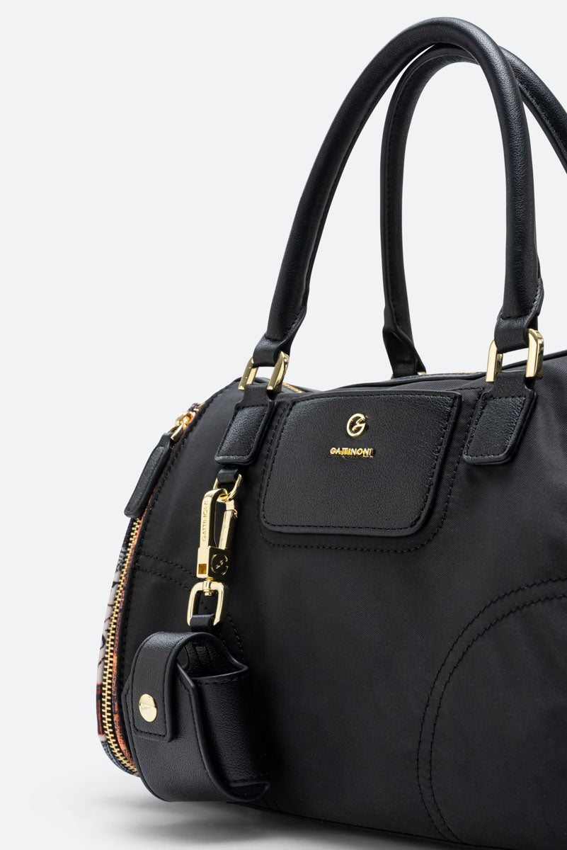 Bauletto Colorsoul in nylon nero