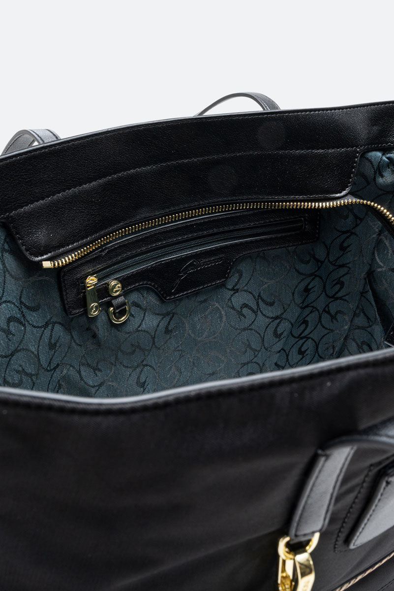 Shopping grande Colorsoul in nylon nero