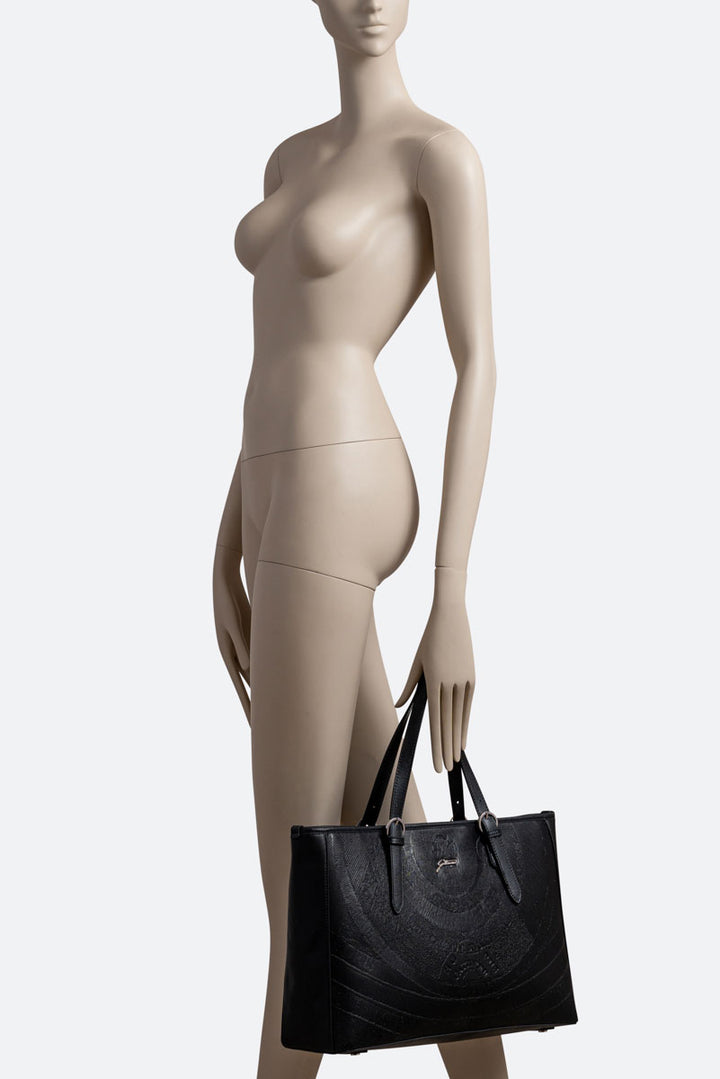 Shopping grande Planetarium Engrave Nero