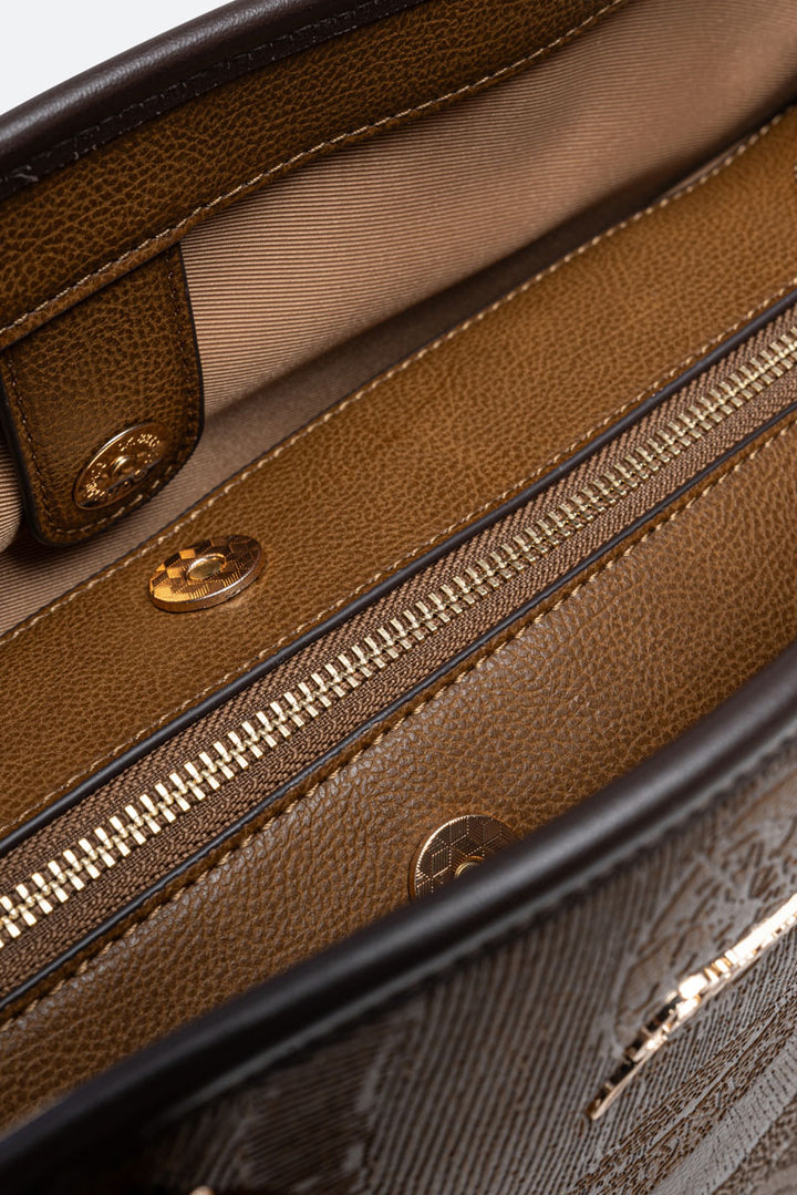 Shopping grande Planetarium Engrave marrone