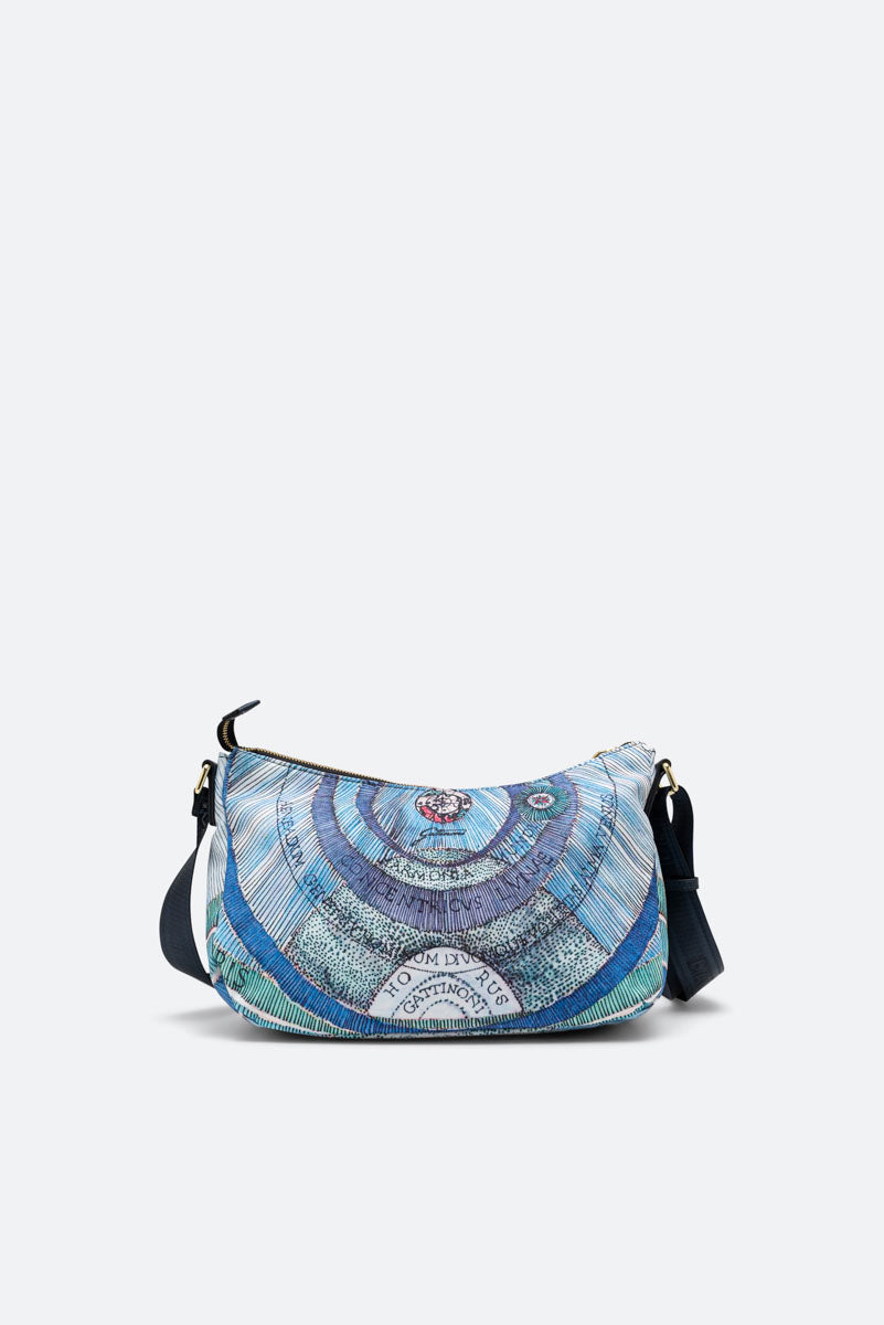 Maya Borsa A Spalla Acquamarine-Blu
