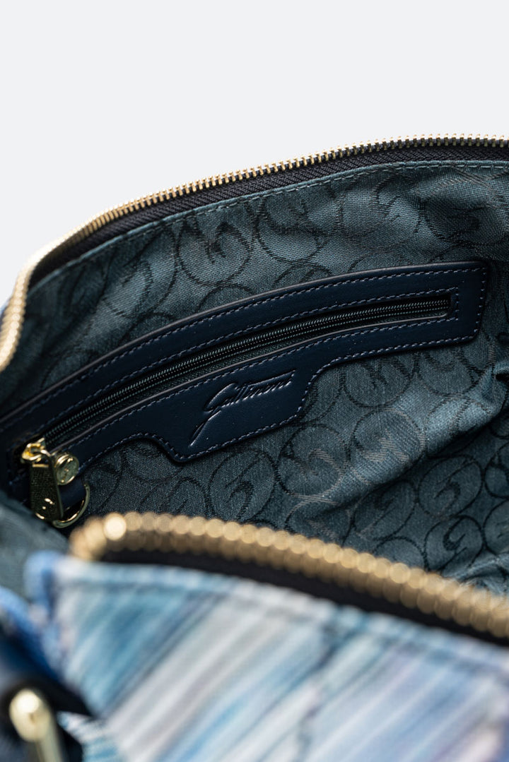 Maya Borsa A Spalla Acquamarine-Blu