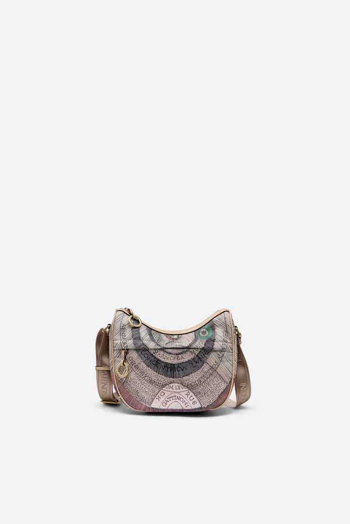 Hobo Crossbody Maya Planetarium Watercolor small