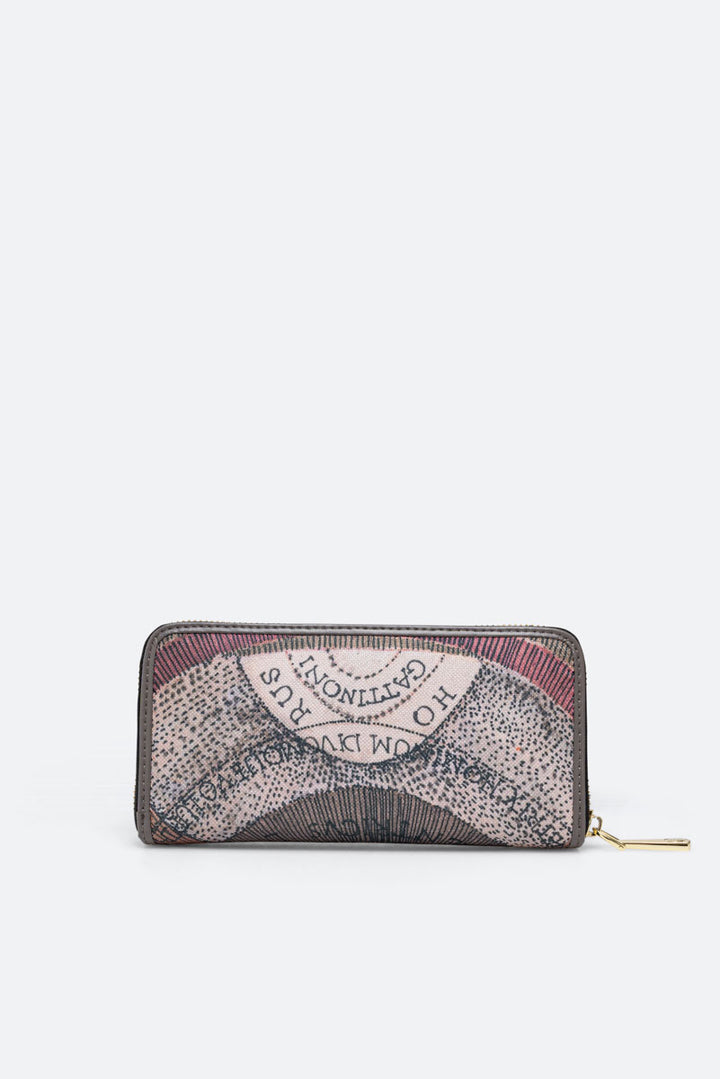 Portafogli con zip Maya Planetarium Wild