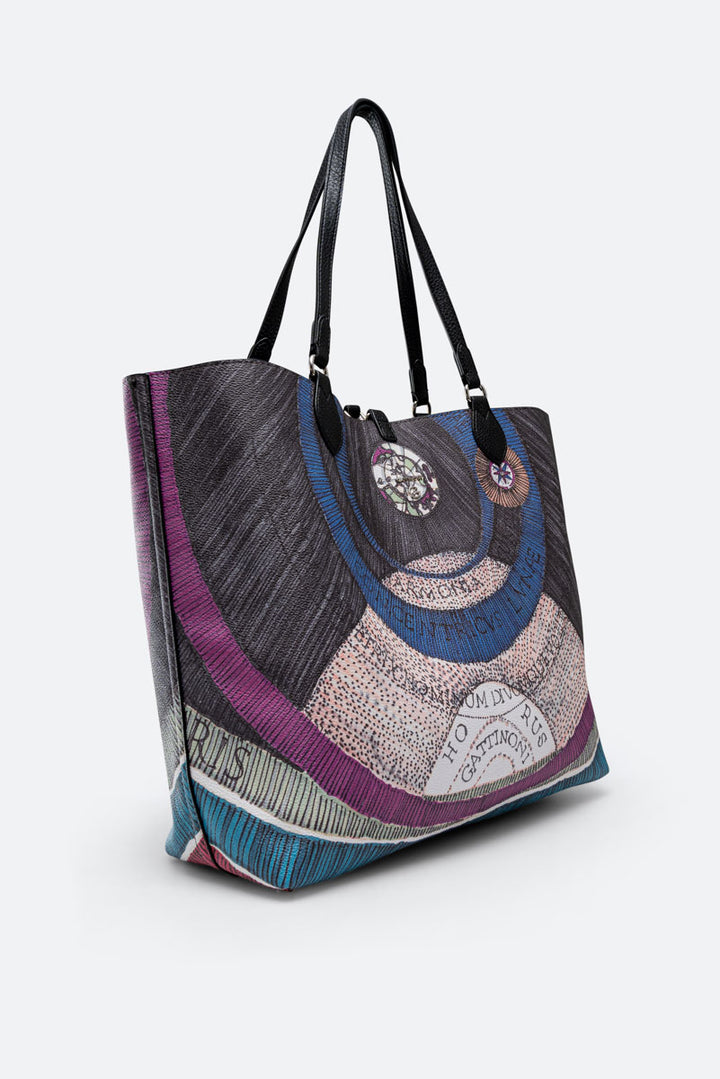 Shopping Bag Reversible Planetarium Nocturne