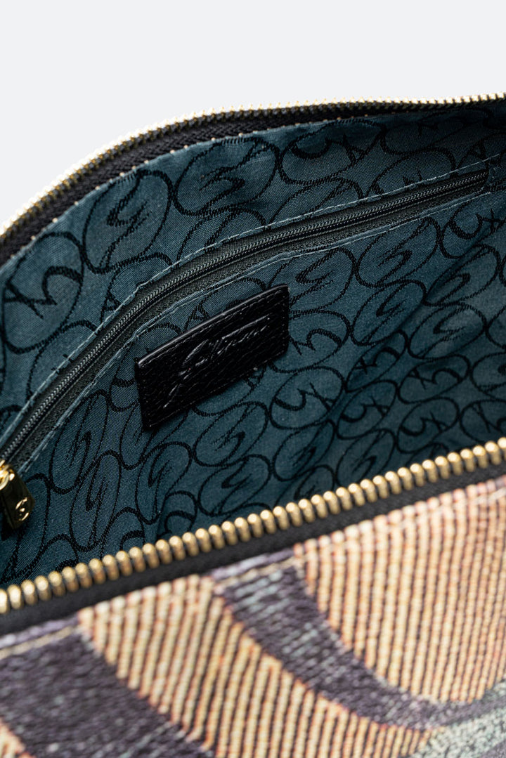 Borsa a spalla Planetarium Reversible Nero