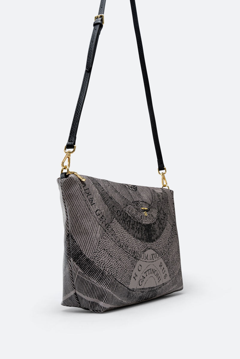 Shopping Bag Reversible Planetarium Grey