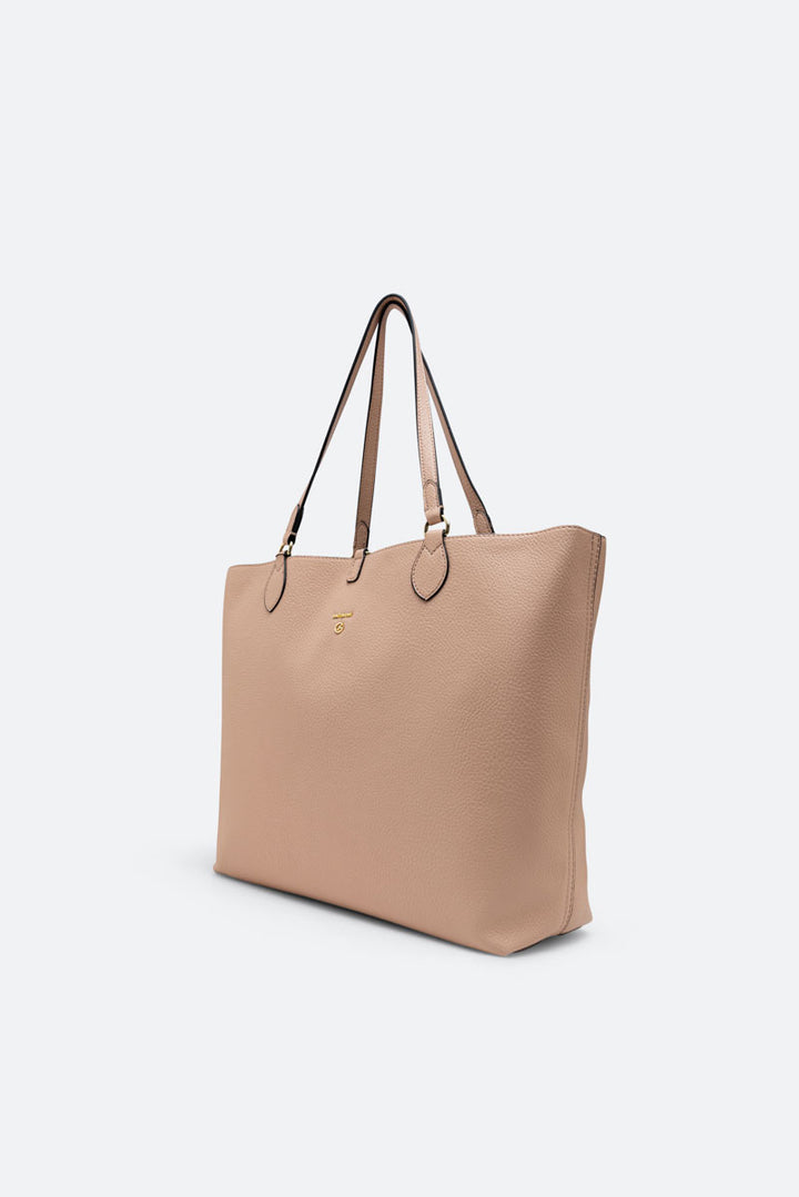 Planetarium Reversible Borsa A Spalla Elsa Classic-Beige