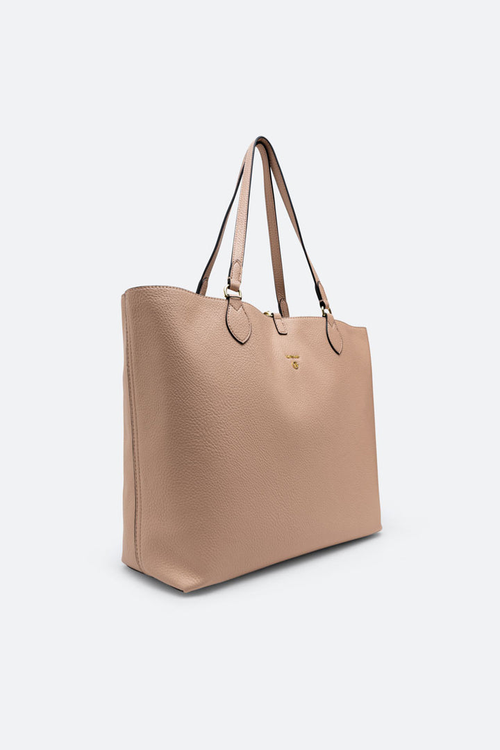 Planetarium Reversible Borsa A Spalla Elsa Classic-Beige