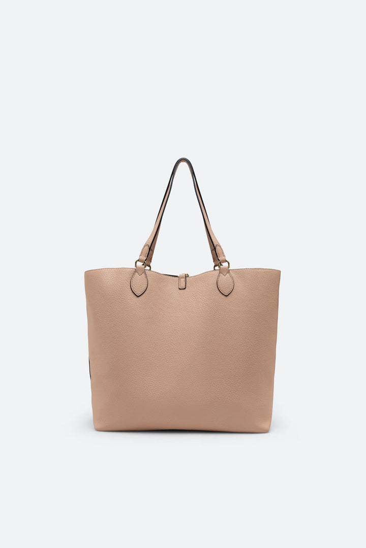 Planetarium Reversible Borsa A Spalla Elsa Classic-Beige