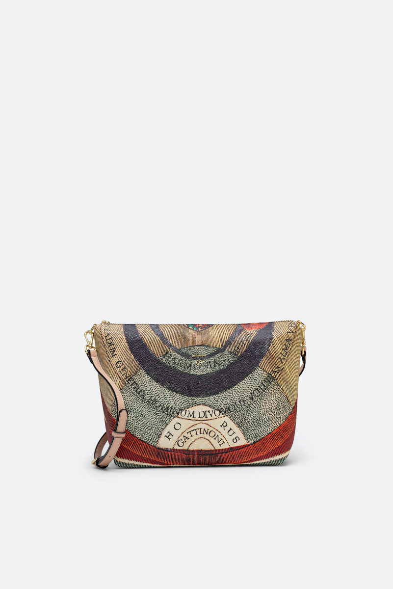 Planetarium Reversible Borsa A Spalla Elsa Classic-Beige