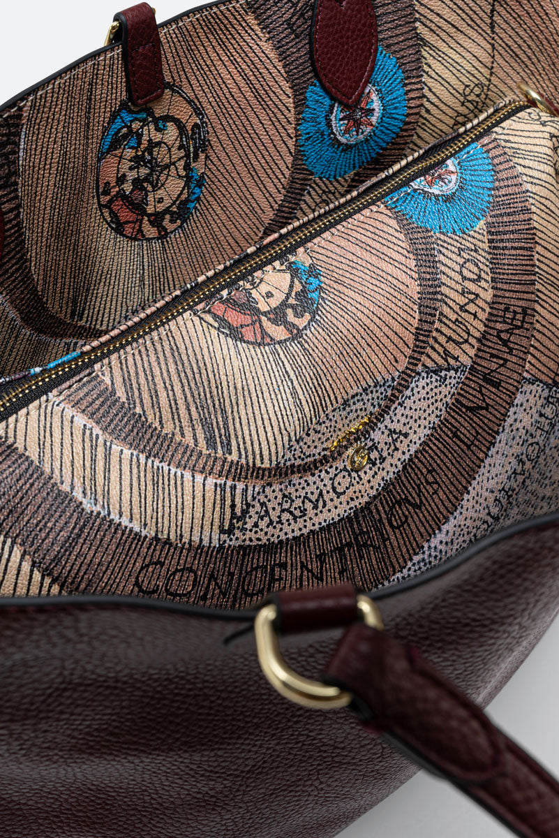 Borsa a spalla Planetarium Reversible Vinaccia