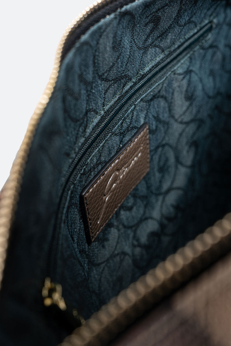 Borsa a spalla Planetarium Reversible Verde