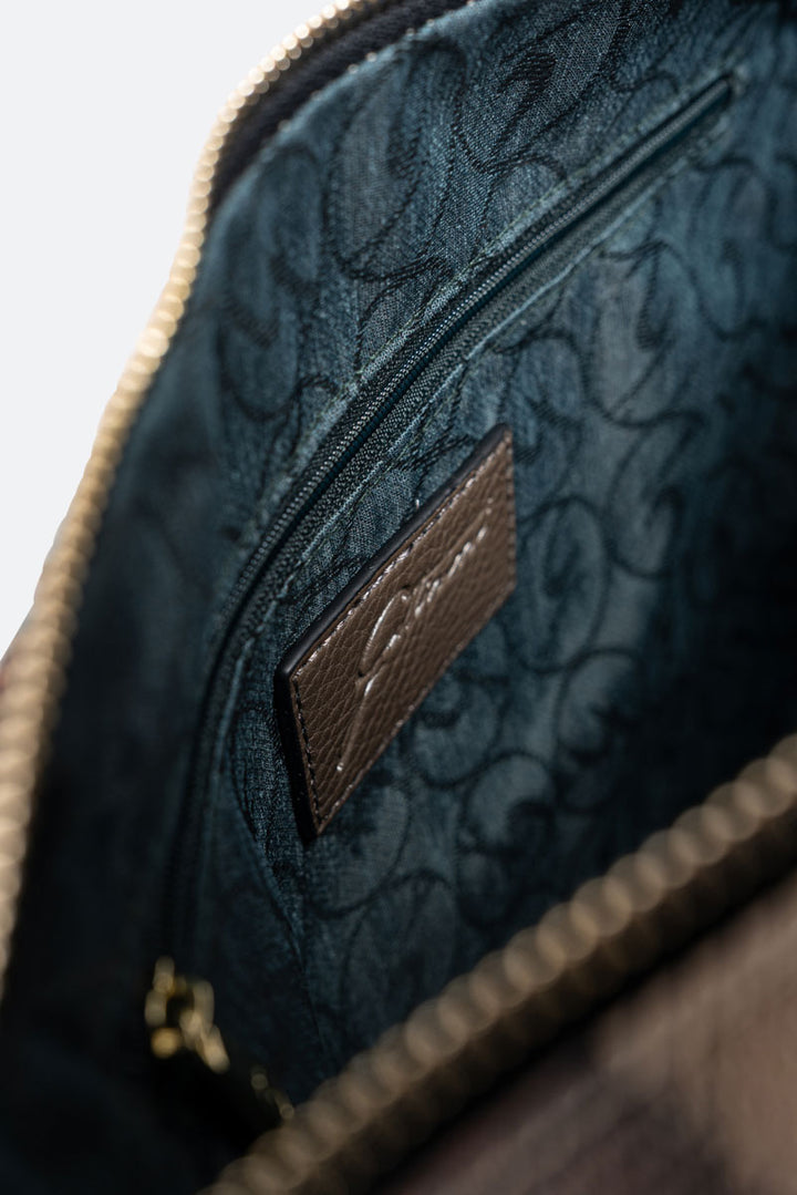 Borsa a spalla Planetarium Reversible Verde