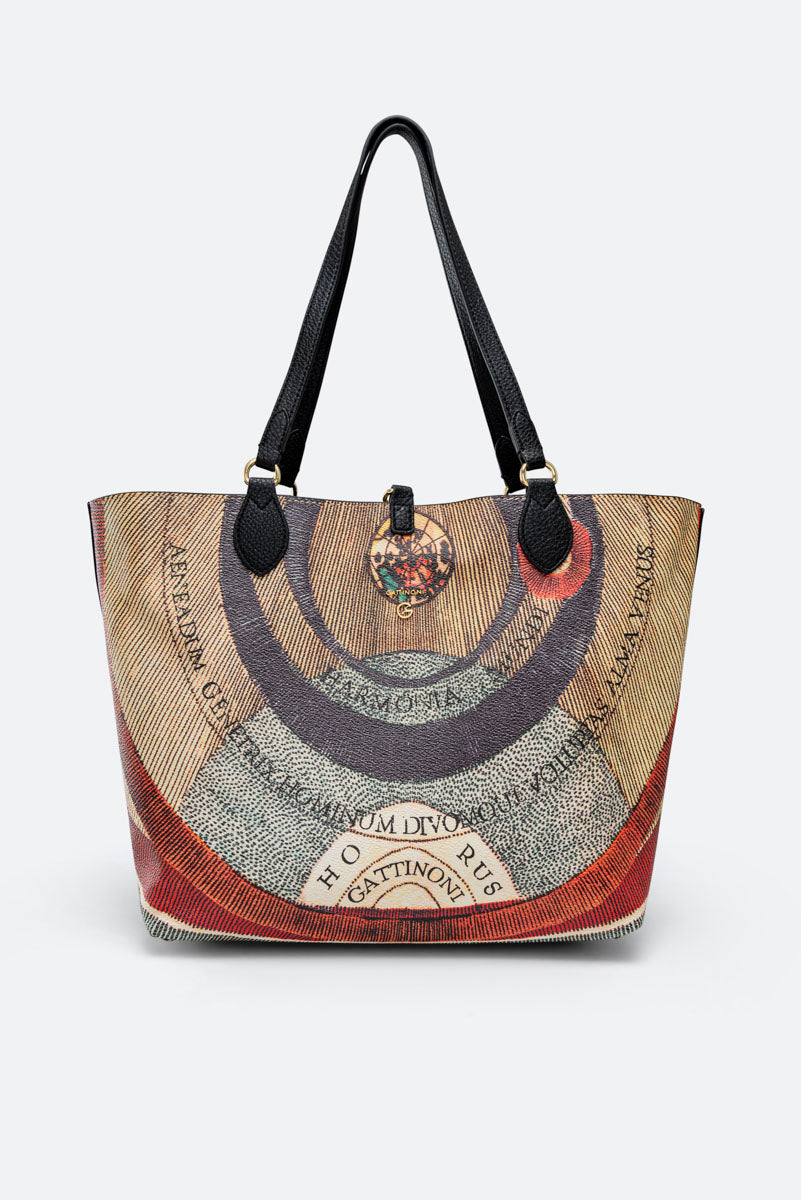Shopping bag Reversible Planetarium Nera