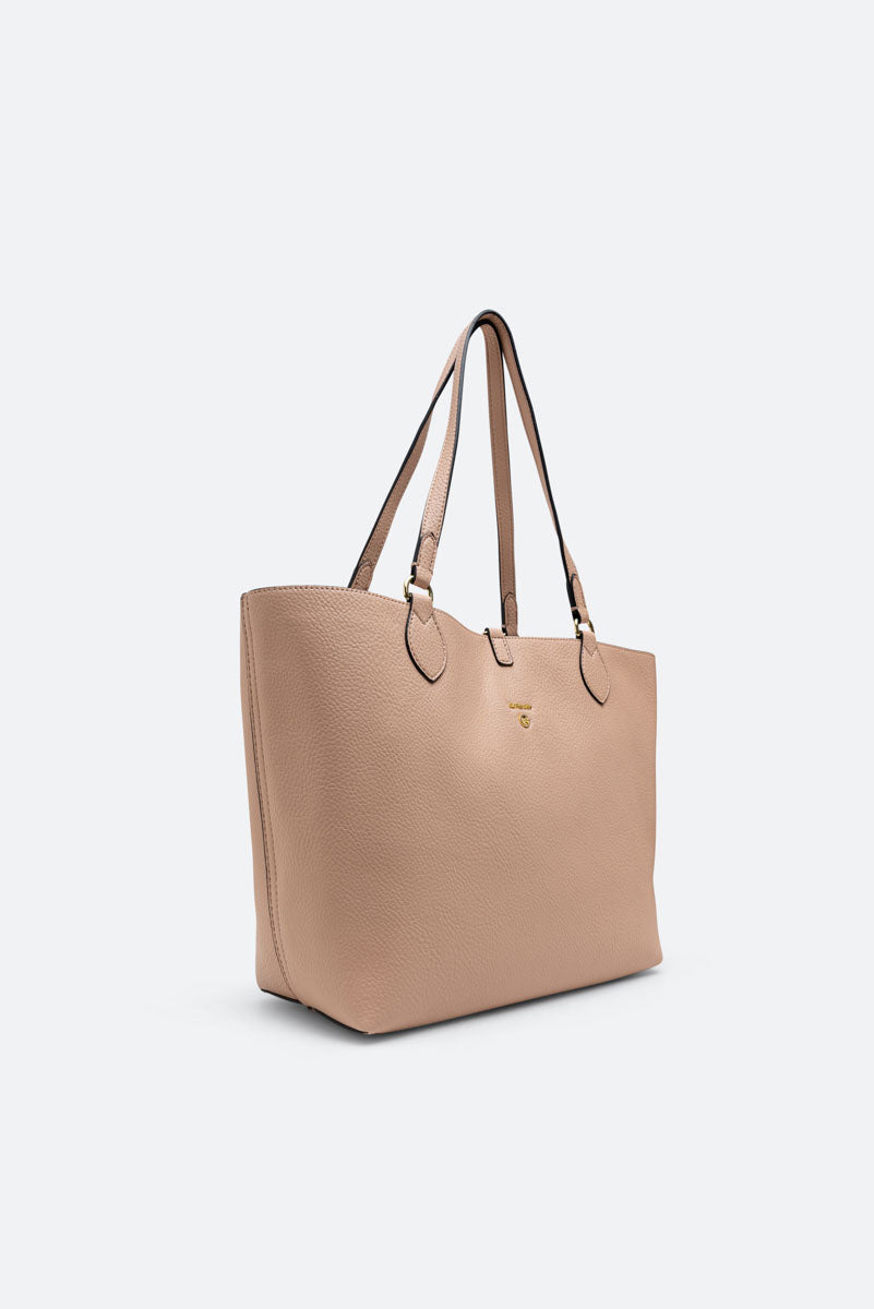 Planetarium Reversible Borsa A Spalla Alida Classic-Beige