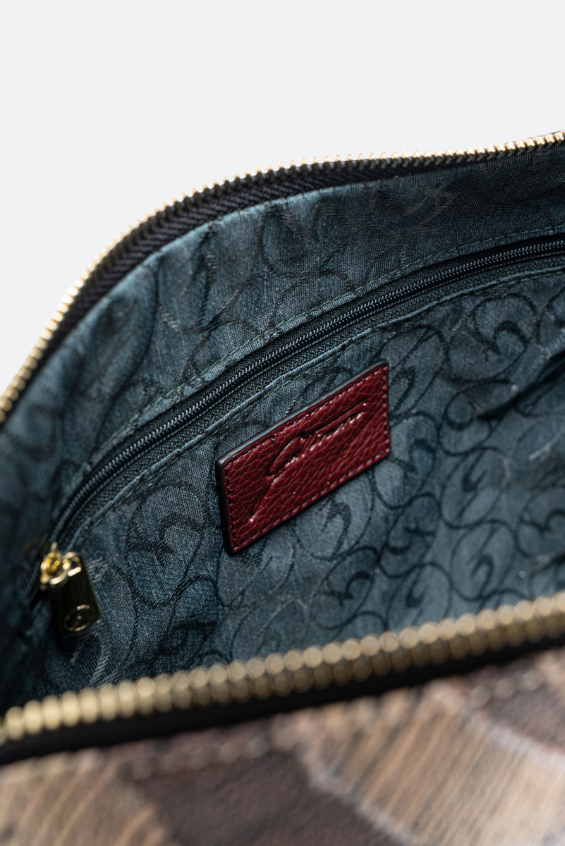 Borsa a spalla piccola Planetarium Reversible Vinaccia