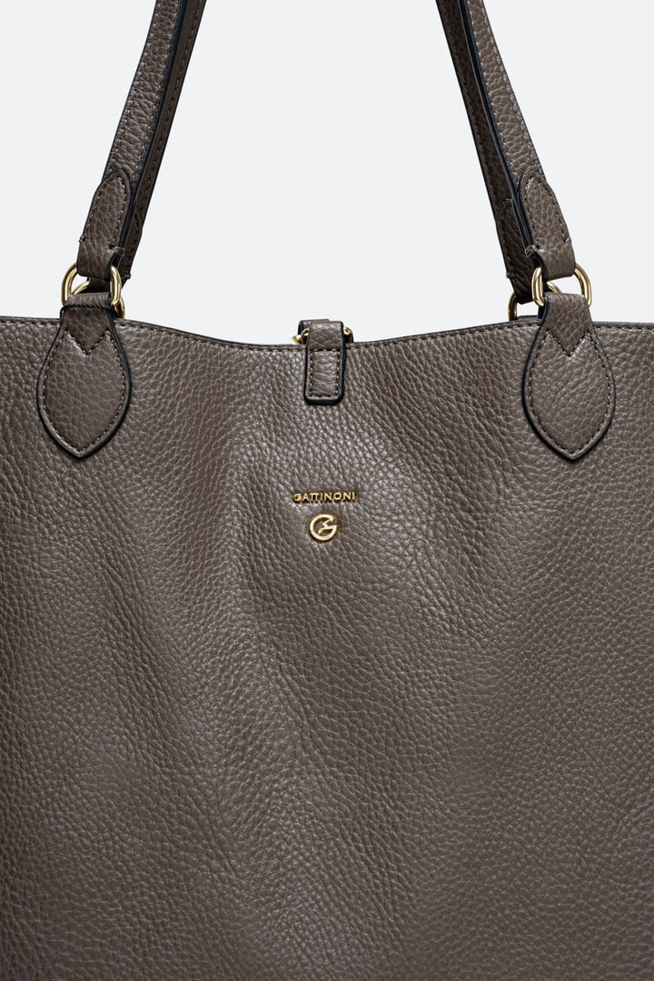 Borsa a spalla piccola Planetarium Reversible Verde