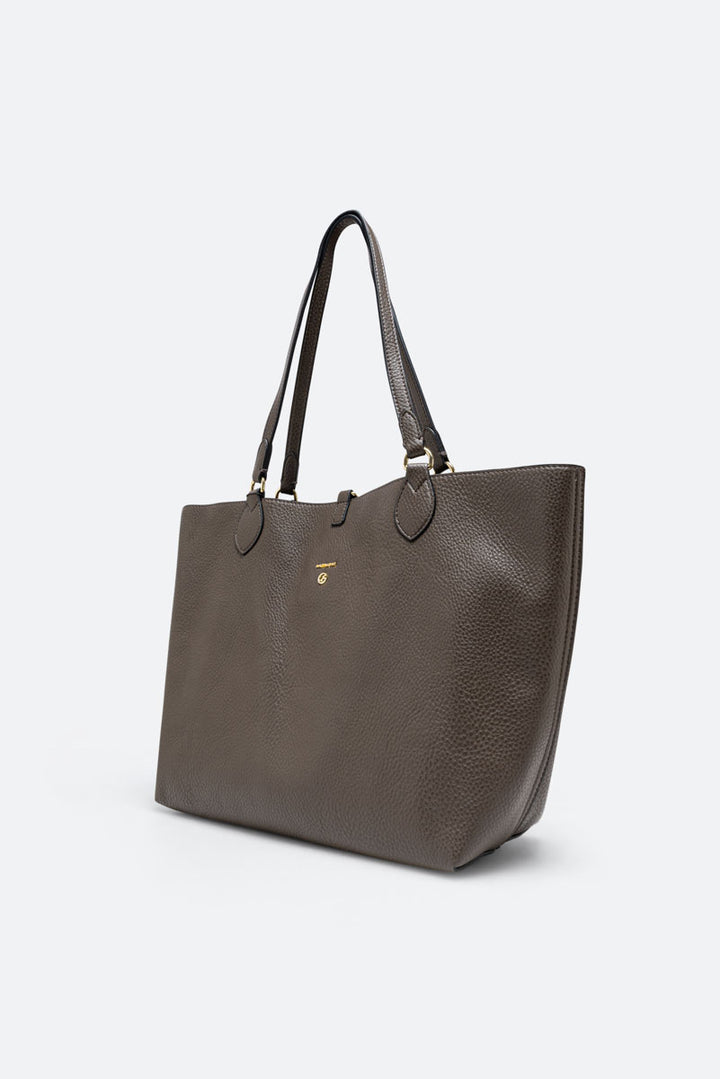 Borsa a spalla piccola Planetarium Reversible Verde